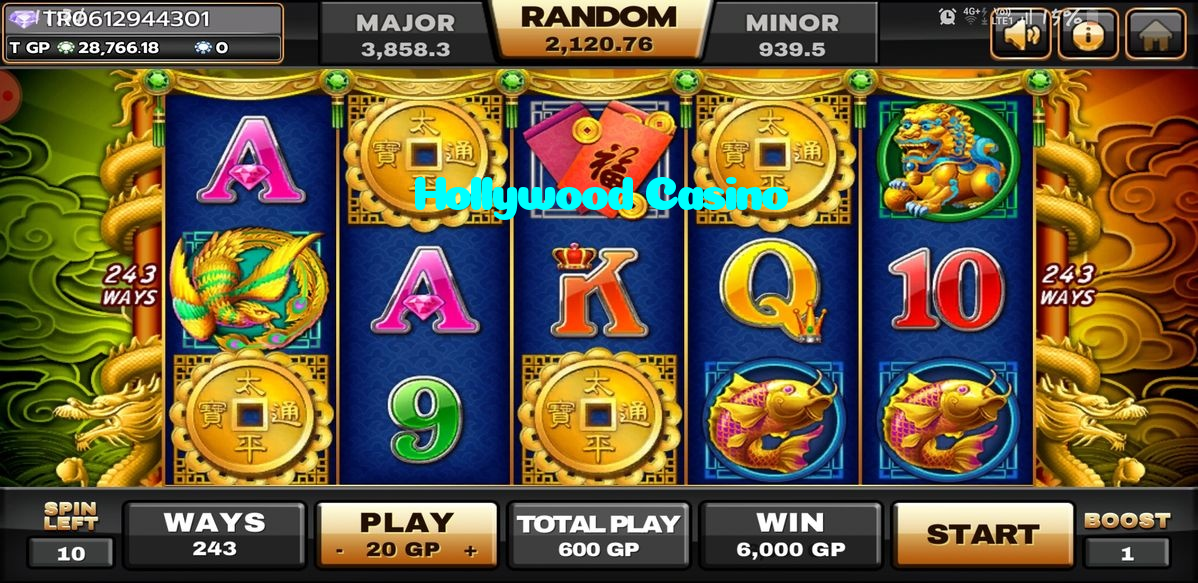 available types of Hollywood Casino bet including pre-match live express and system bets